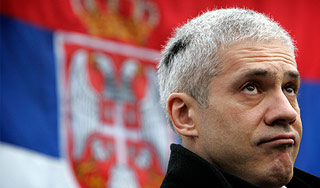 Президента Сербии подвело шампанское Президента Сербии подвело шампанское