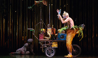 Солнце в Москву вернулось с цирком Солнце в Москву вернулось с цирком