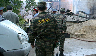 Террорист подорвался при попытке задержания Террорист подорвался при попытке задержания