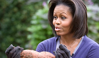 Мишель Обама научит детей полоть грядки Мишель Обама научит детей полоть грядки
