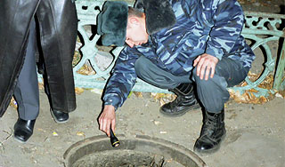 В канализации Москвы нашли тело милиционера В канализации Москвы нашли тело милиционера