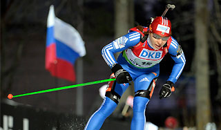 Россиянки вырвали золото эстафеты Россиянки вырвали золото эстафеты