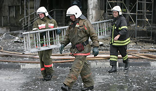 В пожаре в Петербурге погибли шесть человек В пожаре в Петербурге погибли шесть человек