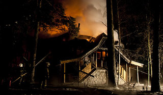 Пожар в Барвихе убил служителя монастыря Пожар в Барвихе убил служителя монастыря