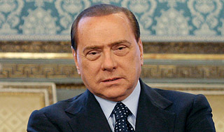 К Берлускони проник неизвестный мужчина К Берлускони проник неизвестный мужчина