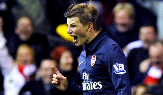 Аршавин удивил Арсена Венгера Аршавин удивил Арсена Венгера