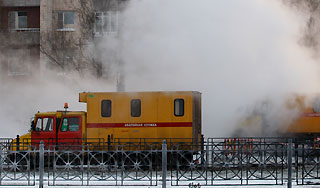 В Петербурге возрался газопровод В Петербурге возрался газопровод