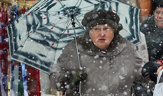 Москвичей ждет снег с дождем и гололед Москвичей ждет снег с дождем и гололед