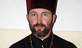 Убитого священника похоронили возле храма Убитого священника похоронили возле храма