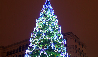 Дед Мороз подарил москвичам праздник Дед Мороз подарил москвичам праздник