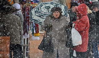 На Москву обрушатся снеговые заряды На Москву обрушатся снеговые заряды