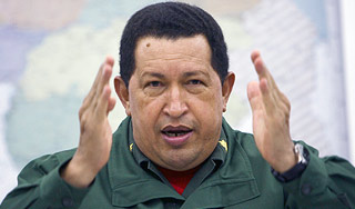 Чавес направил к границе Колумбии танки Чавес направил к границе Колумбии танки