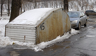 Гаражи-"ракушки" в Москве запретят Гаражи-"ракушки" в Москве запретят
