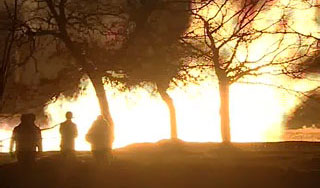 Взрыв в Дагестане оставил людей без газа Взрыв в Дагестане оставил людей без газа