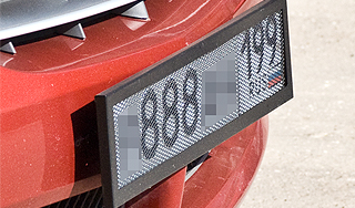 Сеточки на номерах не помогут нарушителям Сеточки на номерах не помогут нарушителям