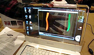 Samsung выпустил прозрачный ноутбук Samsung выпустил прозрачный ноутбук