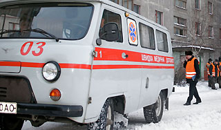 В больнице Луганска прогремел мощный взрыв В больнице Луганска прогремел мощный взрыв