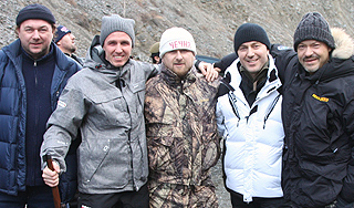 Байсаров и Бондарчук поохотились в Чечне Байсаров и Бондарчук поохотились в Чечне