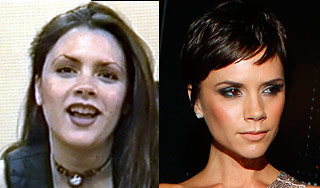 Как выглядела Виктория Бекхэм до пластики Как выглядела Виктория Бекхэм до пластики