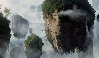 Парящие горы "Аватара" нашли в Китае Парящие горы "Аватара" нашли в Китае