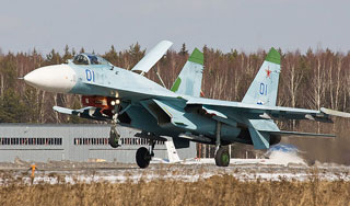 Российские Су-27 вернулись в небо Российские Су-27 вернулись в небо