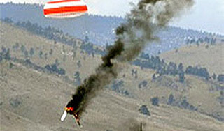 В небе США столкнулись два самолета В небе США столкнулись два самолета