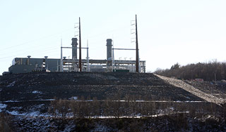 Газ взорвал электростанцию в США Газ взорвал электростанцию в США