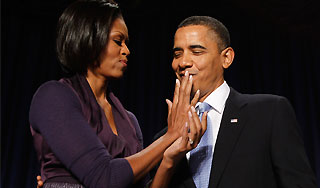 Барак и Мишель Обама борются с ожирением Барак и Мишель Обама борются с ожирением