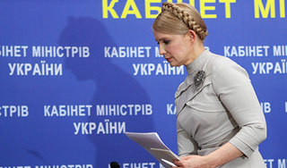 Проигравшая Тимошенко показалась на публике Проигравшая Тимошенко показалась на публике