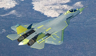 Уникальный истребитель Т-50 испытают в бою Уникальный истребитель Т-50 испытают в бою