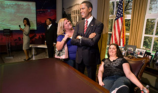 В Музее мадам Тюссо поселился Барак Обама В Музее мадам Тюссо поселился Барак Обама