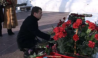 Медведев рассказал студентам о Собчаке Медведев рассказал студентам о Собчаке