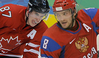 Овечкин начал охоту за Кросби Овечкин начал охоту за Кросби