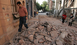 Землетрясение подвинуло американские города Землетрясение подвинуло американские города