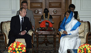 Путин нашел путь к Индии через чай Путин нашел путь к Индии через чай