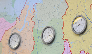 Россия переходит на "летнее" время Россия переходит на "летнее" время