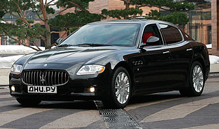 Maserati Quattroporte показал себя в Москве Maserati Quattroporte показал себя в Москве
