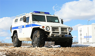 Московский ОМОН отдал "Тигр" на тест-драйв Московский ОМОН отдал "Тигр" на тест-драйв