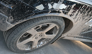 Москвичей заставят помыть автомобили Москвичей заставят помыть автомобили