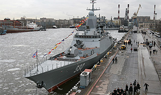 В Петербурге построили корабль-призрак В Петербурге построили корабль-призрак