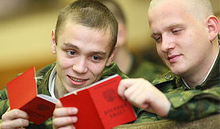 Армия получит талантливых новобранцев Армия получит талантливых новобранцев