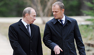 Путин призвал Польшу забыть старые счеты Путин призвал Польшу забыть старые счеты