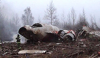 МИД Польши подтвердил гибель президента Борт Качиньского предупреждали об опасности