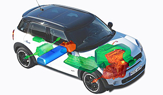 BMW создал новое гибридное авто BMW создал новое гибридное авто