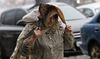 На российскую столицу надвигается шторм На российскую столицу надвигается шторм