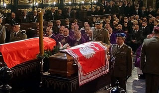 Мировые лидеры простились с Качиньским Мировые лидеры простились с Качиньским