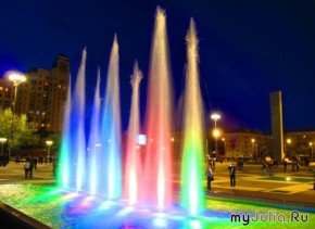 Музыкальные фонтаны открылись