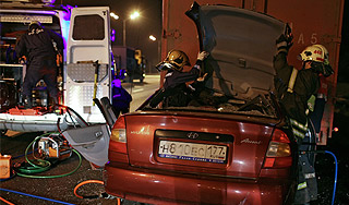 В крупном ДТП под Москвой погибли офицеры В крупном ДТП под Москвой погибли офицеры