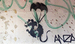 Дворник случайно закрасил известный шедевр Дворник случайно закрасил известный шедевр