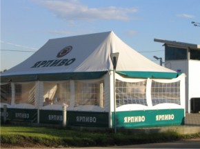 Летние шатры выставят на аукцион